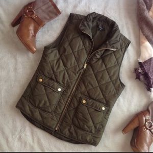 Womens quilted vest